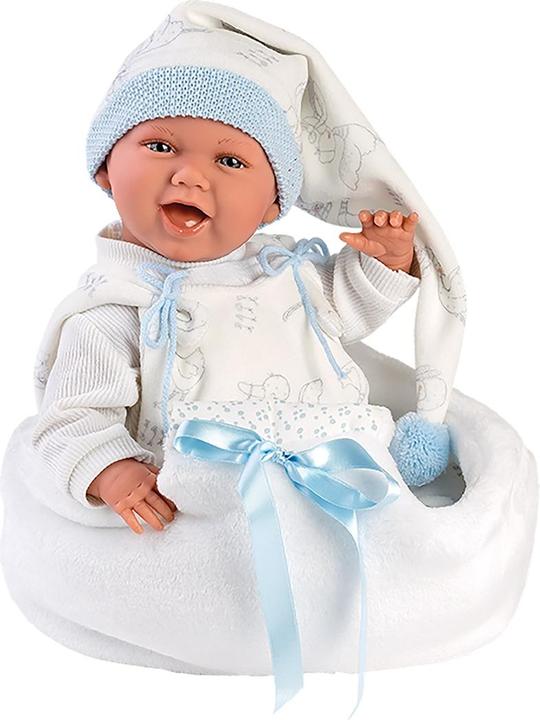 Productafbeelding Llorens Babypop met hangende wieg