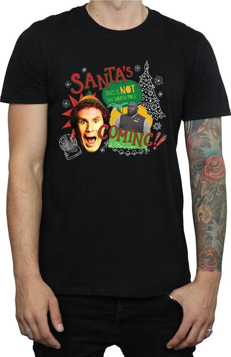 Actual product image Elf Mens North Pole T-Shirt (XL)