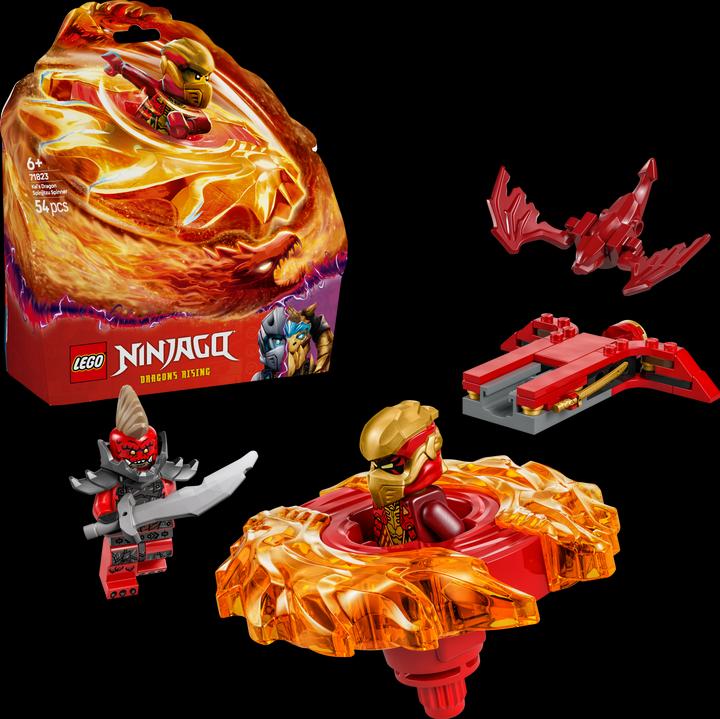 Produktbild LEGO Kais Drachen-Spinjitzu-Spinner (71823, LEGO Ninjago)