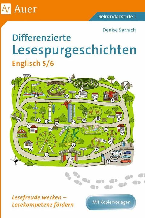 Image du produit Differenzierte Lesespurgeschichten Englisch 5-6 (Allemand, Denise Sarrach, 2020)
