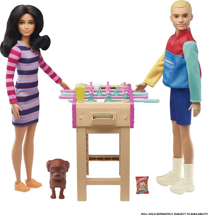 Immagine prodotto Barbie Calcio balilla con cane