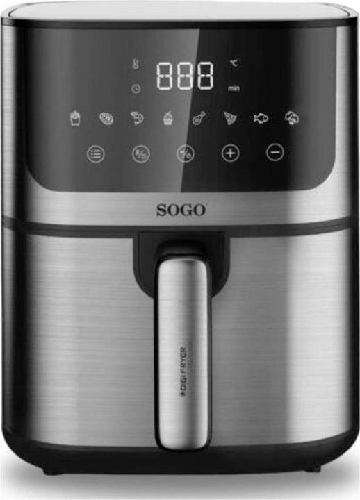 Produktbild Sogo AIR FRYER 5L DIGIFRYER S/S-1400W