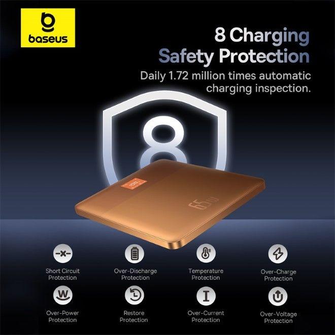 Productafbeelding Baseus Blade2 serie snellaad Powerbank 65W 12000mAh (12000 mAh, 65 W)