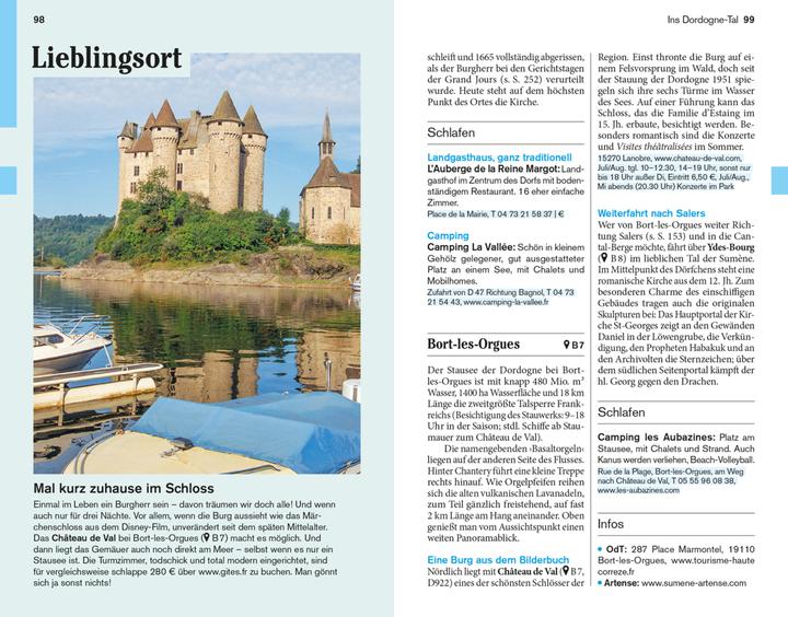 Image du produit Reise-Taschenbuch Auvergne, Zentralmassiv (Allemand, Hans E. Latzke, 2023)