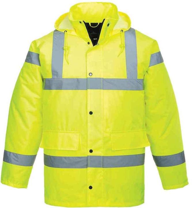 Actual product image Portwest Unisex Adult Hi-Vis Traffic Jacket (S)