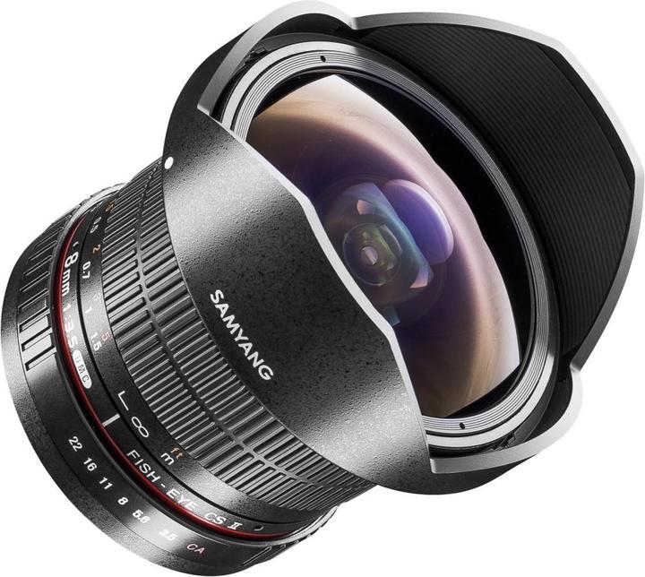 Actual product image Samyang 8mm F3.5 CSII Sony A-mount (Sony A, APS-C / DX)