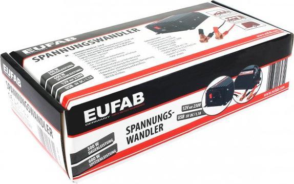 Image du produit Eufab Convertisseur de tension 300w 12 vers 230v