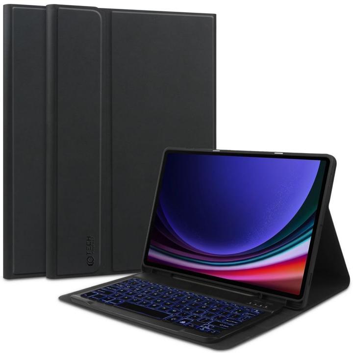 Produktbild Tech-Protect SC Pen + Keyboard (Eng. Int., Galaxy Tab S9 FE+)