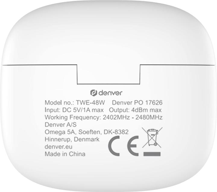 Actual product image Denver TWE-48 (6 h, Wireless)