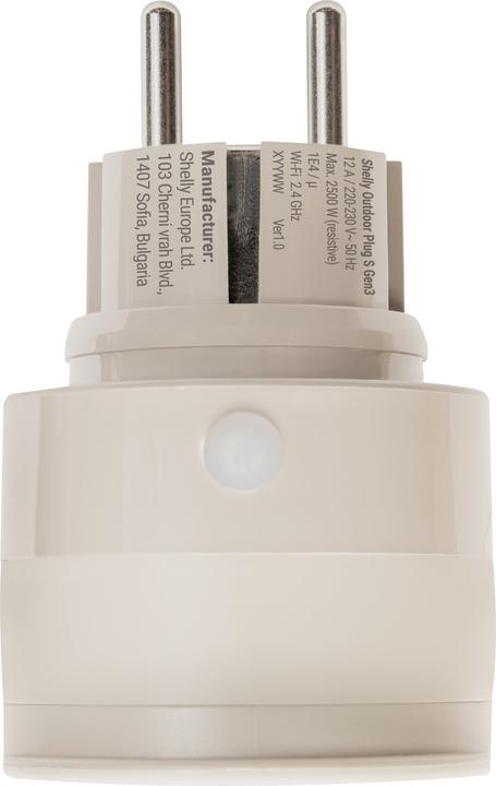 Produktbild Shelly Outdoor Plug S Gen3