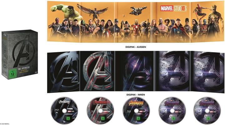 Immagine prodotto Disney Interactive Studios I Vendicatori - Collezione di 4 film BD (Blu-ray, Inglese)