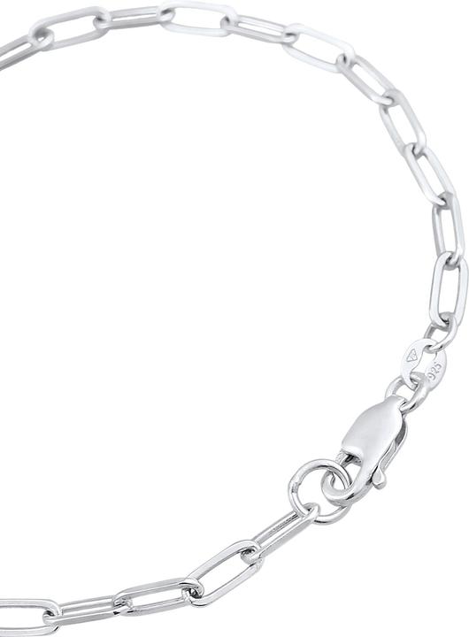 Image du produit Elli Basic Gliederkette Ovales Design (16 cm, Argent Sterling)