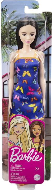 Actual product image Barbie Chic doll in butterfly dress blue