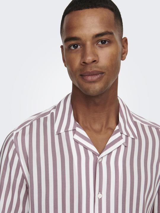Image du produit Only & Sons Chemise rayée à manches courtes (M)