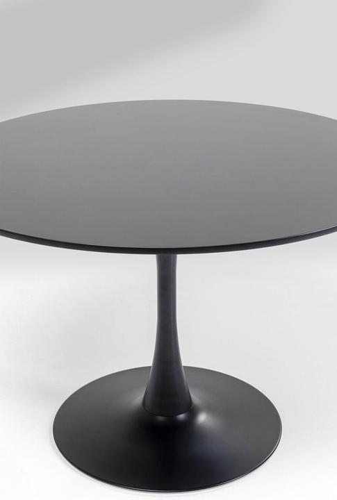 Actual product image Kare Design Tisch Schickeria Schwarz Ø110