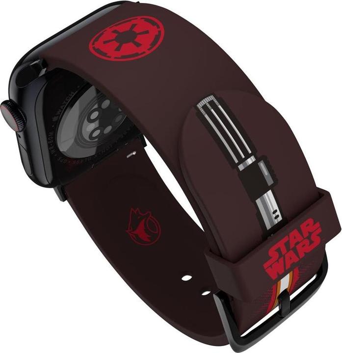Produktbild Moby Fox Armband Smartwatch Star Wars Darth Vader Lightsaber 22 mm (22 mm, Silikon, Edelstahl, Apple Watch)