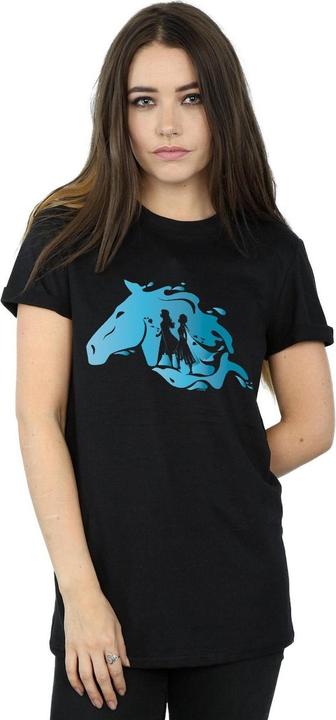 Immagine prodotto Disney Frozen 2 Nokk Silhouette Maglietta Ampia Donna (S)