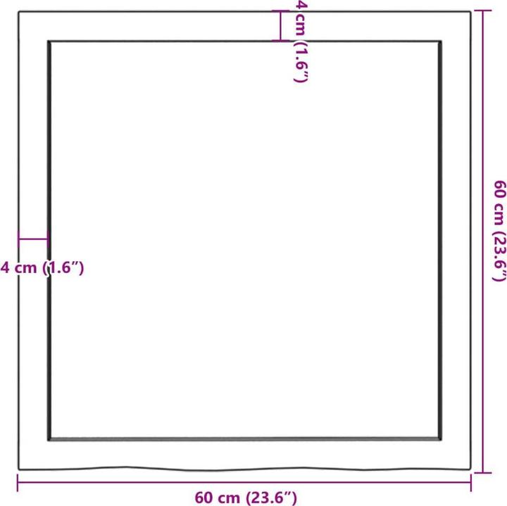 Immagine prodotto VidaXL Emerald (60 x 6 x 60 cm)
