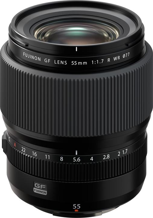 Fujifilm GF 55mm F1.7 R WR (Fujifilm Fujinon GF, Medium format)