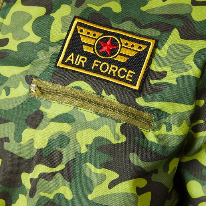 Actual product image tectake Men's Fancy Dress Costume - Air Force Pilot Camouflage (XL)