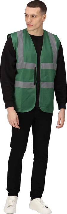 Actual product image Regatta Unisex Adult Pro Identity Hi-Vis Vest (S)