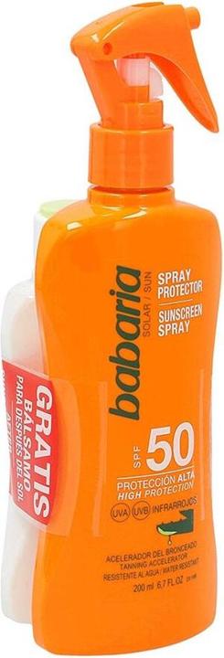 Actual product image Babaria Solar set, 1 pack(1 x 300 milliliters) (Suntan cream, SPF 50, 300 ml)