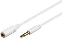 Immagine prodotto Goobay Jack da 3,5 mm - presa da 3,5 mm (1.50 m, Estensione, Connettore da 3,5 mm (AUX))
