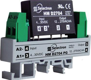Actual product image Selectron Solid state relay, HM, 1 NO contact, 4A, 275V, radial lines