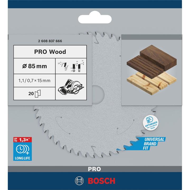 Image du produit Bosch Professional Zubehör Standard pour le bois