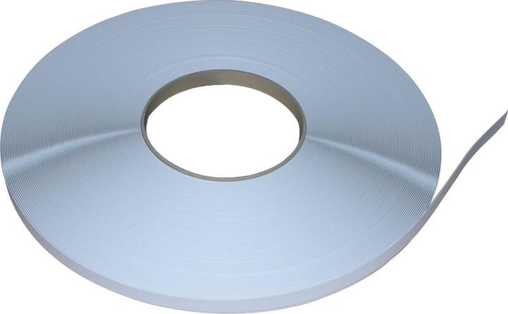 Actual product image Exte Flat moulding on roll (window moulding) self-adhesive without lip 40 mm, white (2.50 mm)