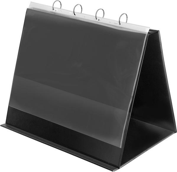Actual product image Veloflex Table flipchart Use for paper format: DIN A3 landscape Design of filing mechanism: 4 rings (43.7 x 36 x 5 cm)