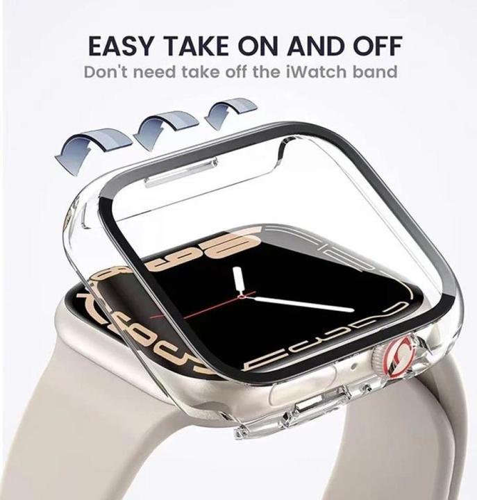 Image du produit Screenguard ClearShield Apple Watch 38mm Protection en verre blindé 9H