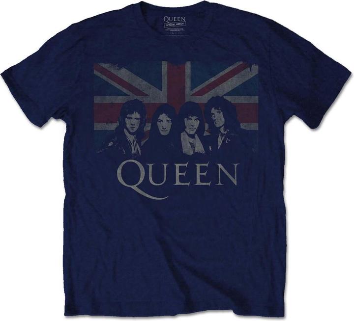 Immagine prodotto Queen Maglietta Bandiera del Regno Unito Adulto Unisex (XXL)