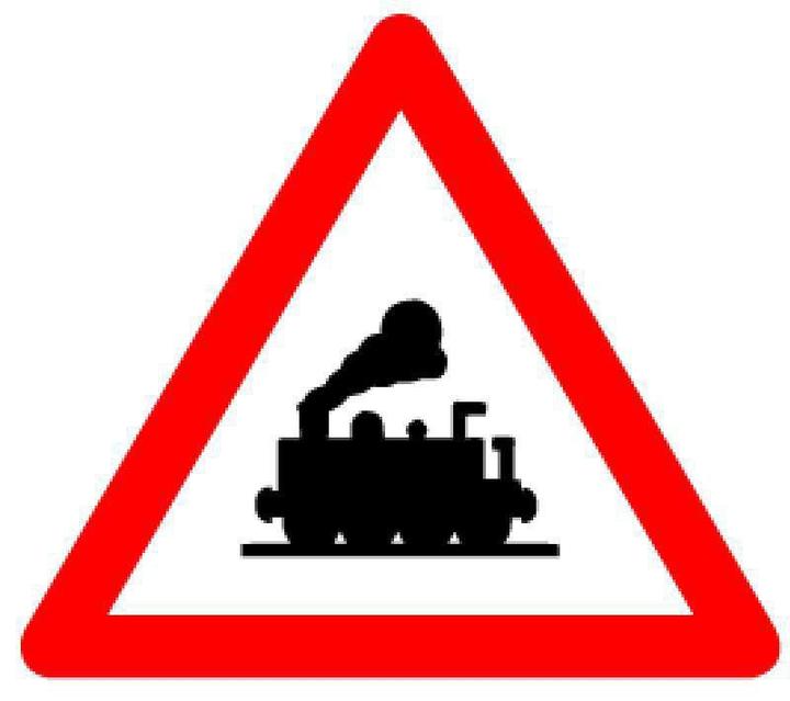 Actual product image BRW Sign for level crossing without barrier 1.16