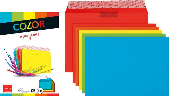 Image du produit Elco Couvert Color, sans fenêtre (C5, 25 x)