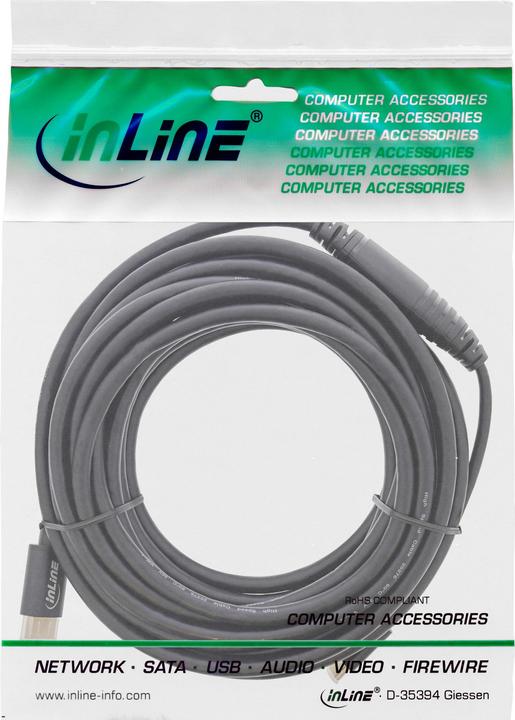 Image du produit InLine Câble d'affichage USB (USB-C, HDMI, 300 cm)