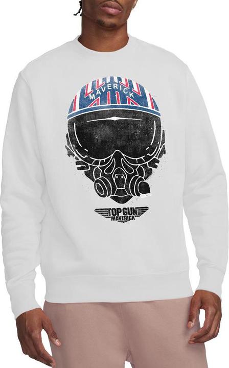 Actual product image Top Gun Unisex Adult Maverick Helmet Sweatshirt (M)