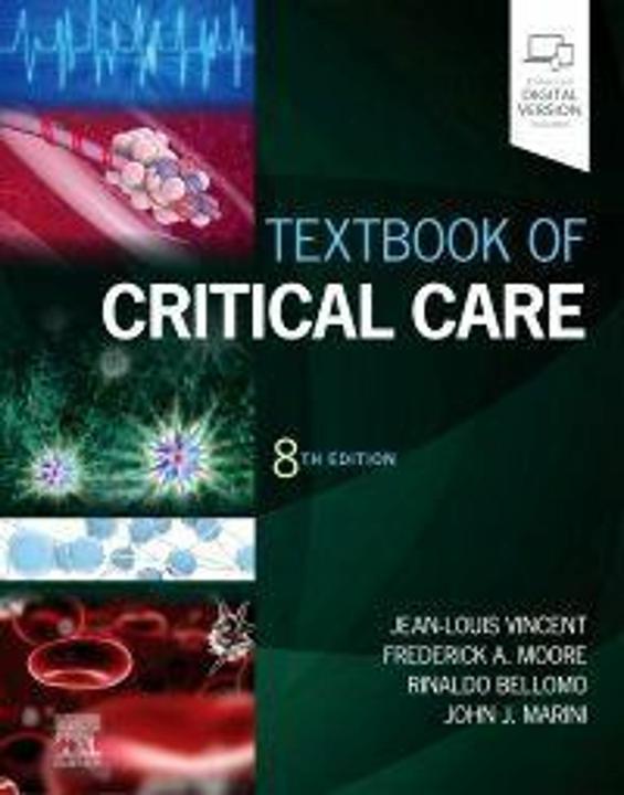 Actual product image Textbook of Critical Care (English, Jean-Louis Vincent, Frederick A. Moore, Rinaldo Bellomo, John J. Marini, 2023)