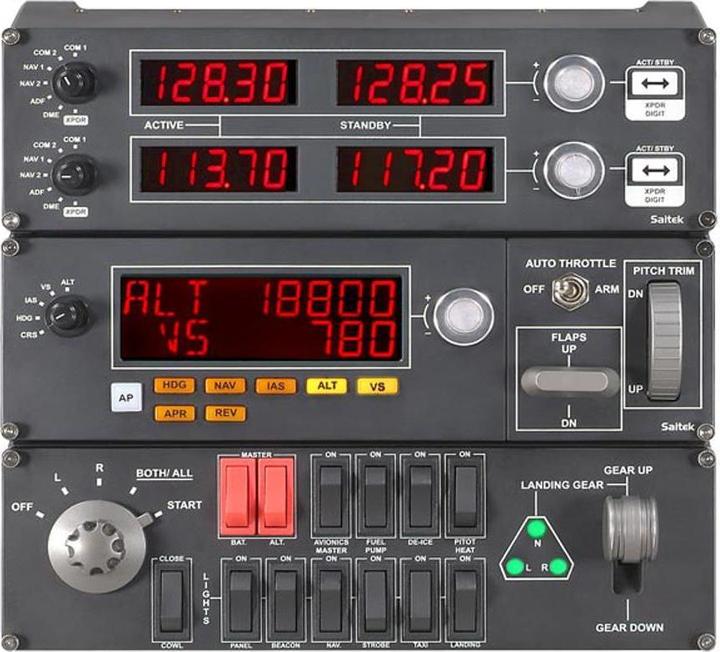 Actual product image Logitech G Saitek Pro Flight Radio Panel (PC)