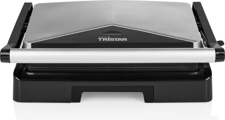 Image du produit Tristar Grille de contact - revêtement anti-adhésif, plaque de cuisson 23 x 14.5 cm, 1000 watts