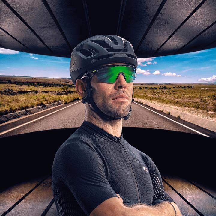 Produktbild Oakley Sphaera Sportbrille (Matte Black, Prizm road jade)