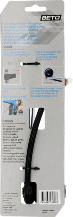 Produktbild Beto Stossdämpferpumpe mit Manometer
