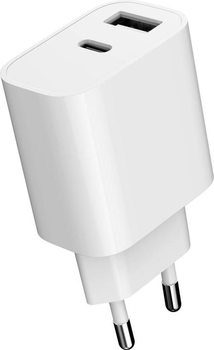 Produktbild Gembird CHARGER USB UNIVERSAL WHITE/2P TA-UC-2AC12-01 (12 W)