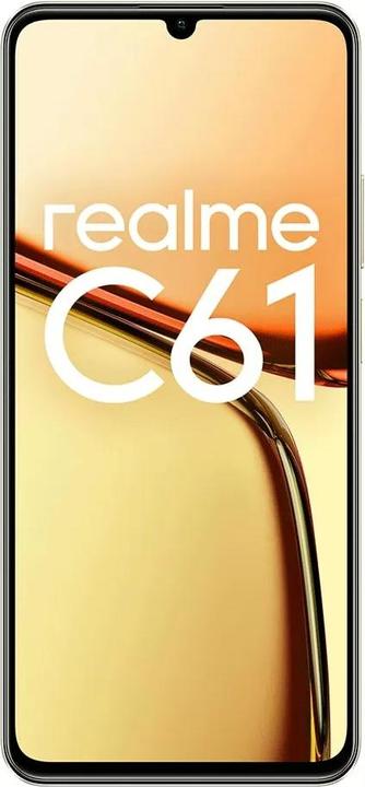 Actual product image realme C61 (128 GB, Gold, 6.73", 50 Mpx, 4G)