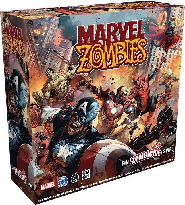 Actual product image Cmon Marvel Zombies: A Zombicide Game, board game, for 1-6 players, from 14 years (DE edition) (German)
