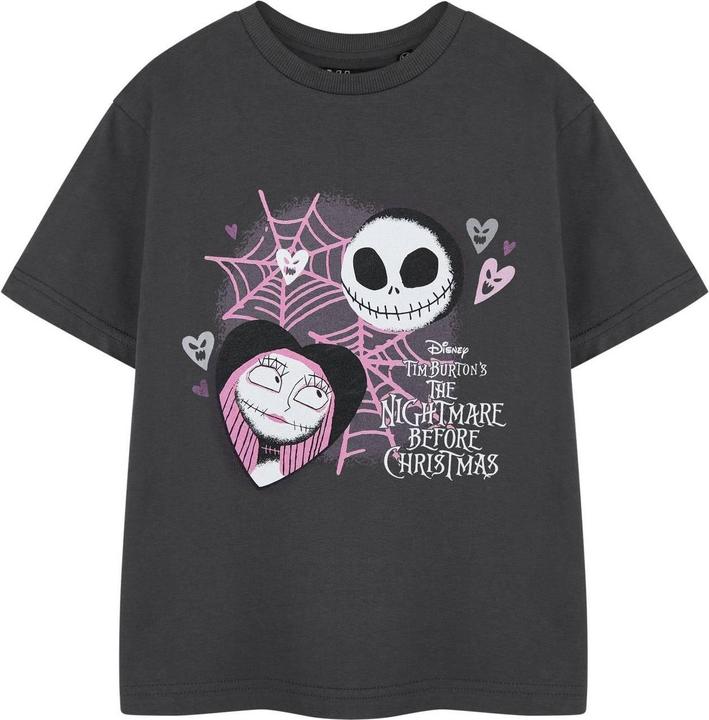 The Nightmare Before Christmas Lovers TShirt Mädchen kurzärmlig