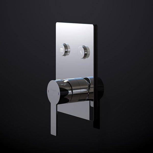 Steinberg Serie 390 Dusch-/Wannenarmatur, Einhebelmischer, 2 Verbraucher, 39022213