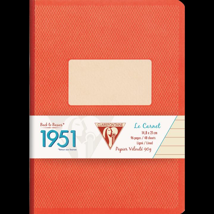 Produktbild Clairefontaine 1951 - Back to Basics (A5, Liniert, Kein Einband)