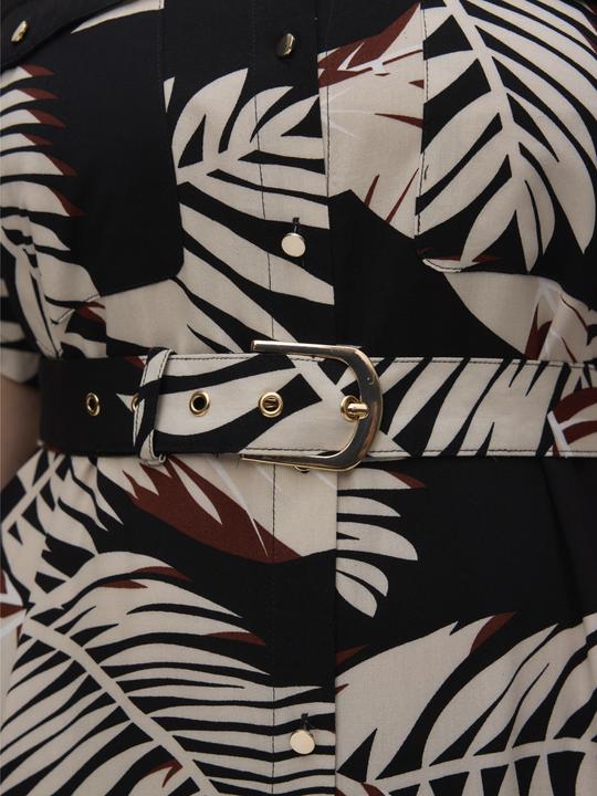 Image du produit Vero Moda VMCEASY Langes Kleid Hemdblusenkleid (46)