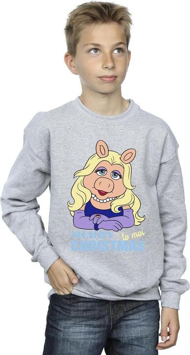 Immagine prodotto Disney Muppets Miss Piggy Queen of Holidays Felpa Ragazzi (152, 158)